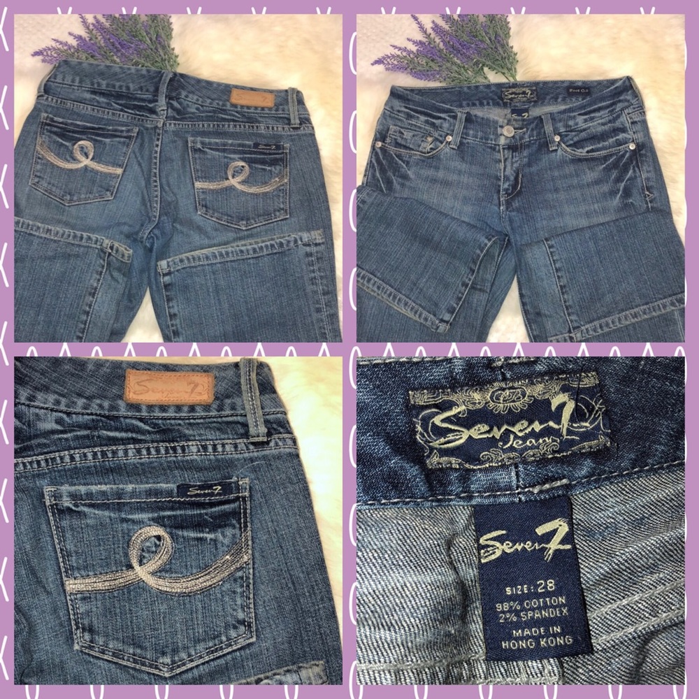 Seven 7 Jeans boot cut woman’s jeans nwot